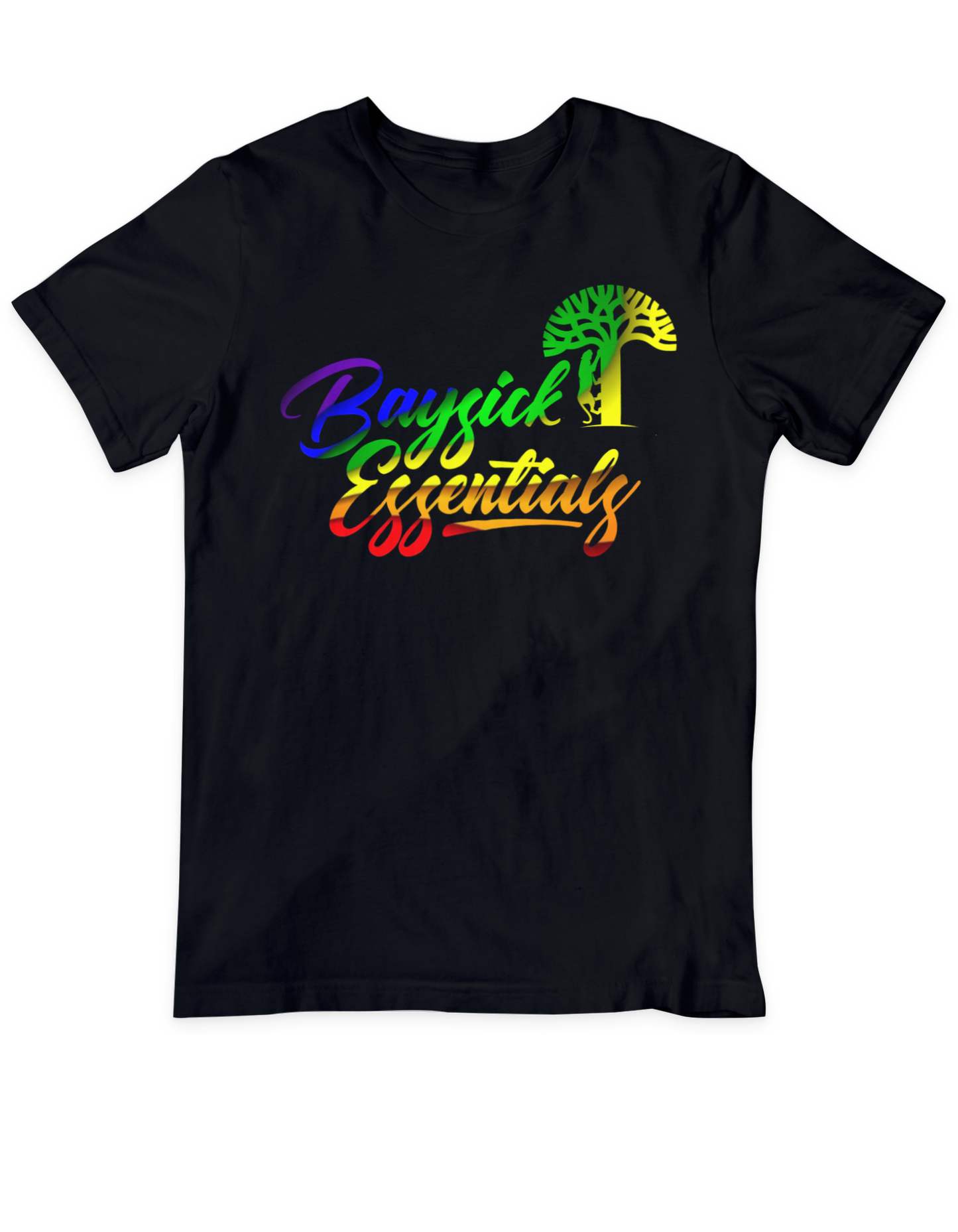 Rainbow Script T-shirt