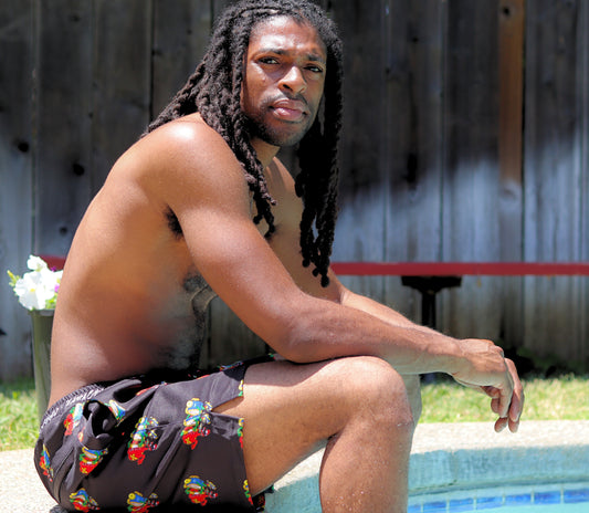 Healing Hurts Men's Swim Trunks