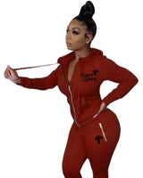 Baysick Essentials two-piece women’s sports sweatsuit