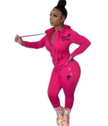 Baysick Essentials two-piece women’s sports sweatsuit