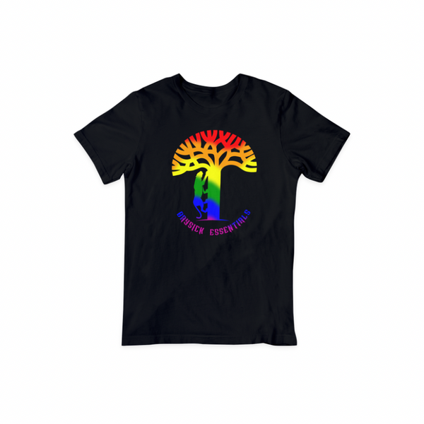 Short Sleeve Baysick Essentials Rainbow Pride T-shirt